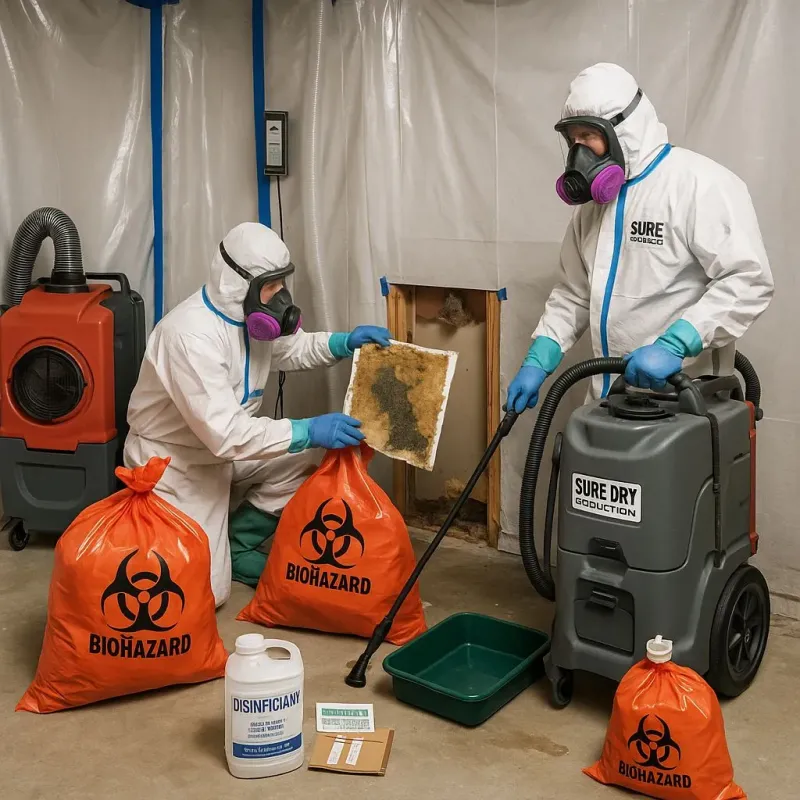 Contaminated Water Handling Protocols process in Wilmington, NC