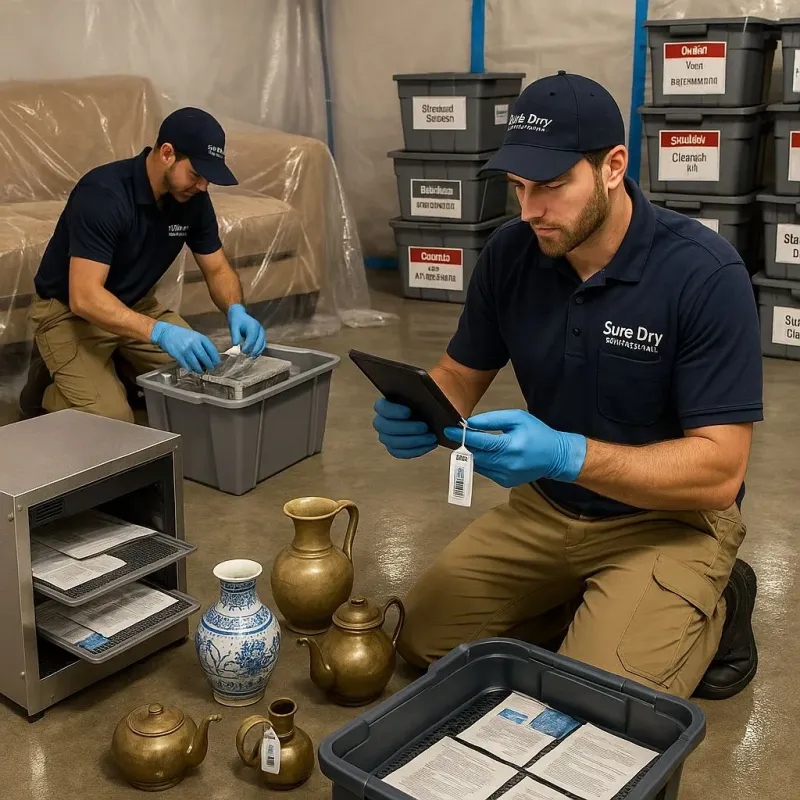 Content Protection and Restoration process in Wilmington, NC