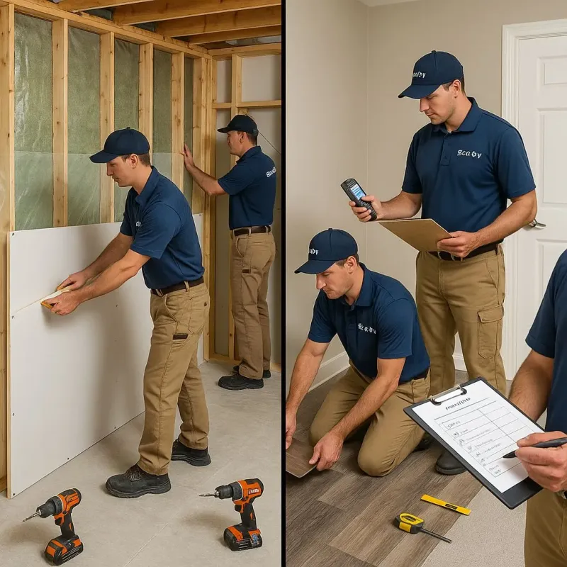 Repairs and Reconstruction process in Wilmington, NC