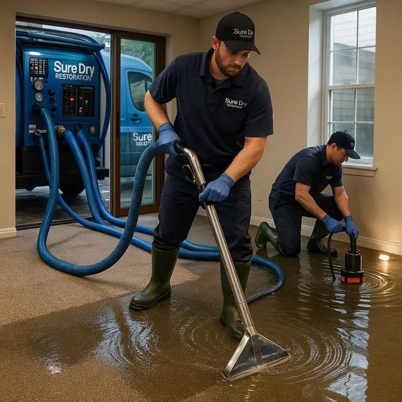 Water Extraction and Removal process in Wilmington, NC